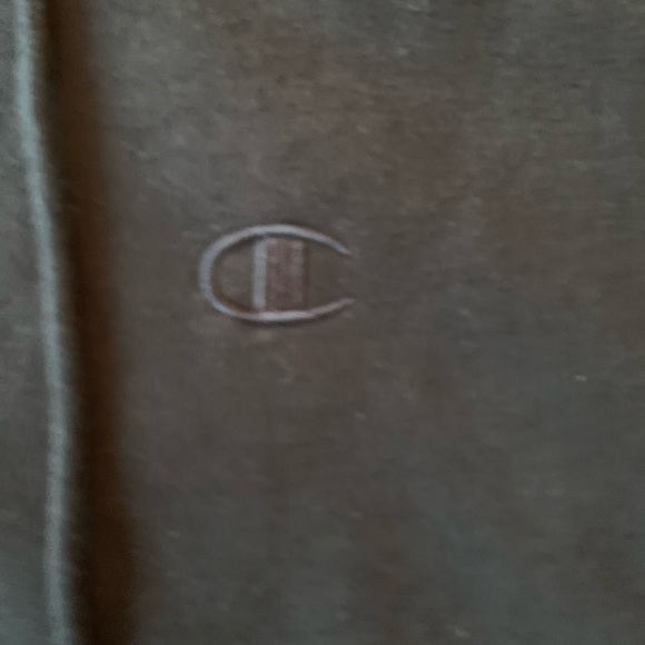 Champion Power Blend Cotton Blend Black Fleece Hoodie Sweatshirt Mens Small S - Picture 3 of 9